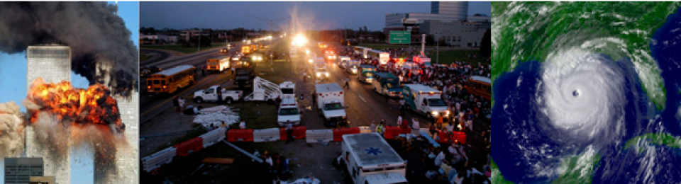 The Response of Emergency Services to Major Incidents: September 11 Terrorist Attack & Hurricane Katrina